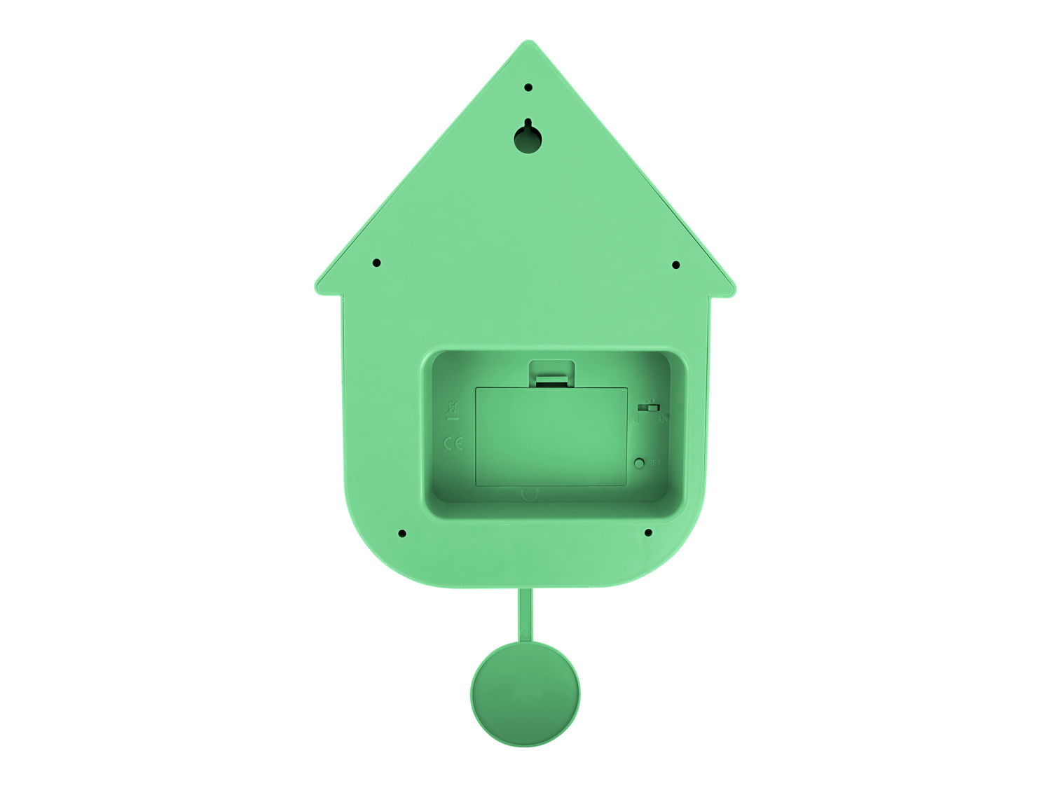 Wandklok Vordin Helder Groen - Afbeelding 5