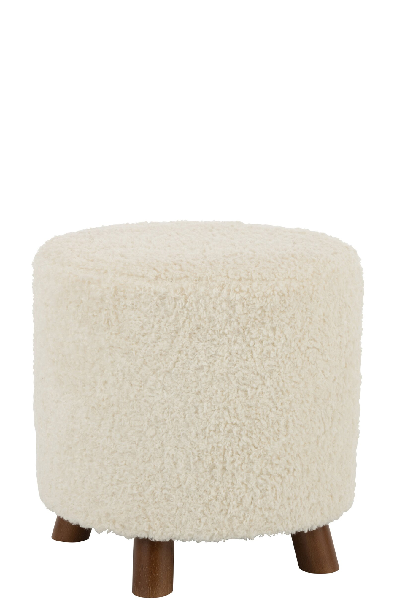 Poef Paurin Polyester Wit - Afbeelding 2