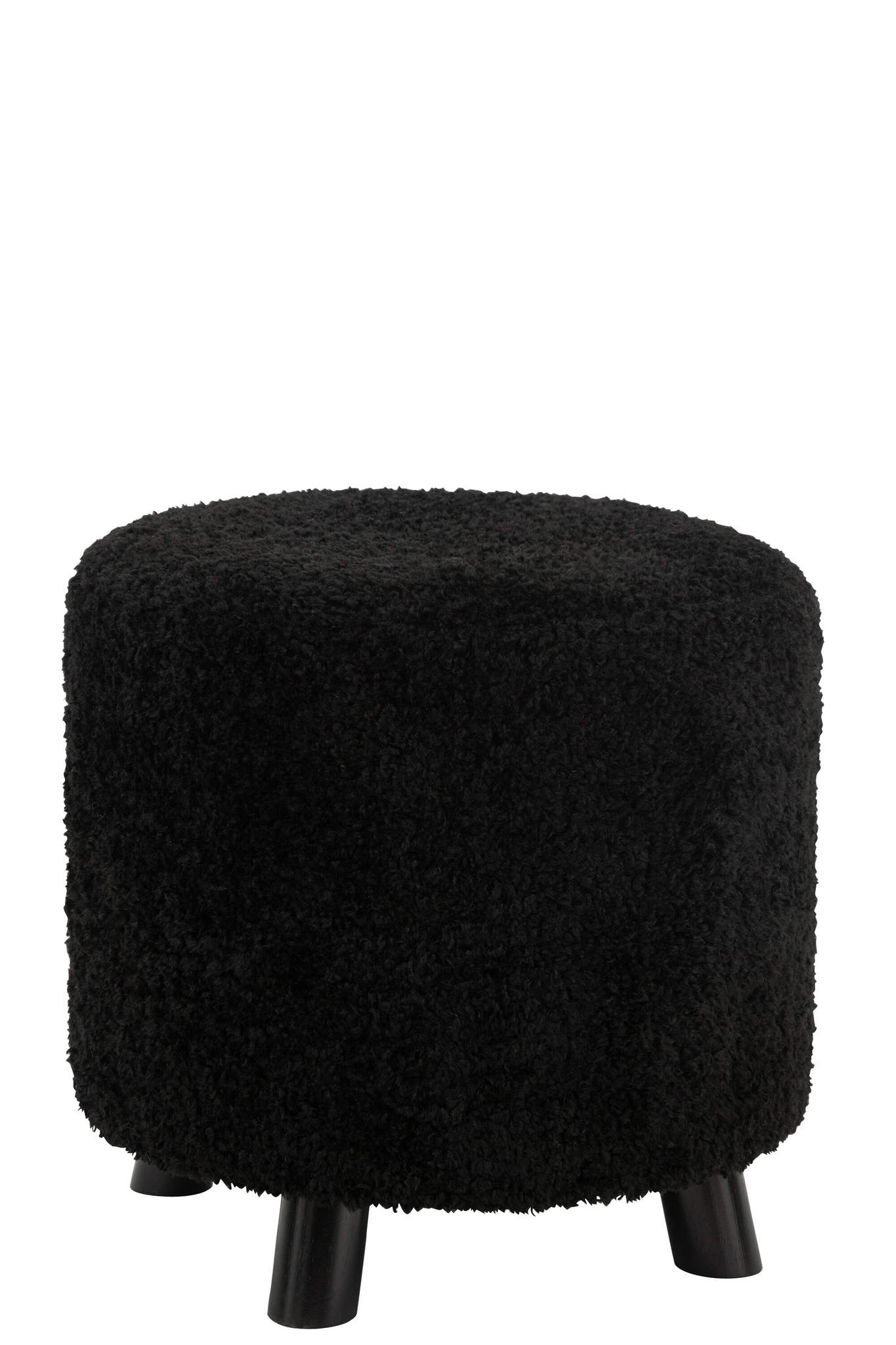 Poef Graskik Polyester Zwart - Afbeelding 3