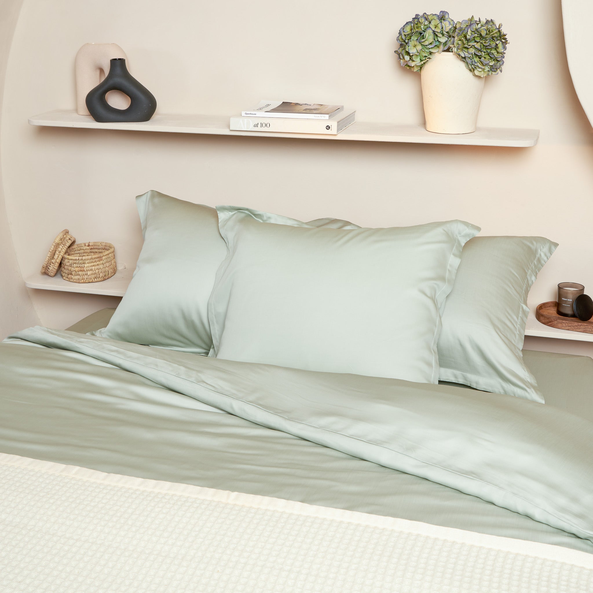 Kussenhoes Laulvino Groen 80x80 cm - Afbeelding 6