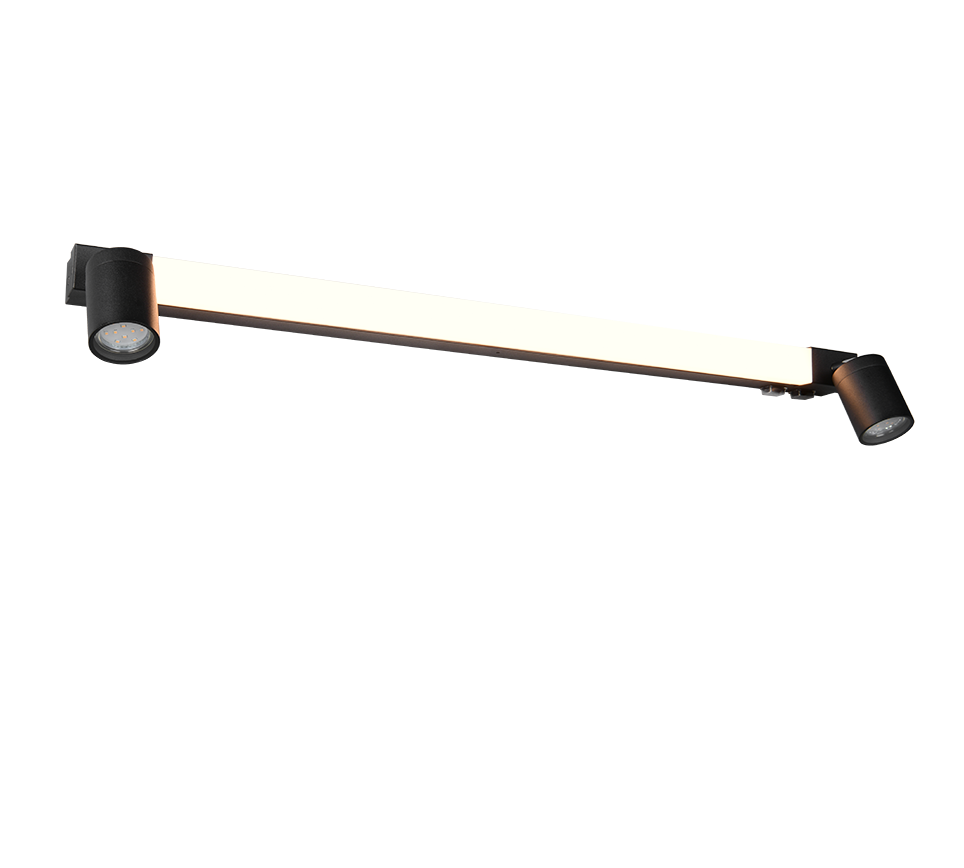 Wandlamp Skinsund Mat Zwart - Set van 3 - Afbeelding 2