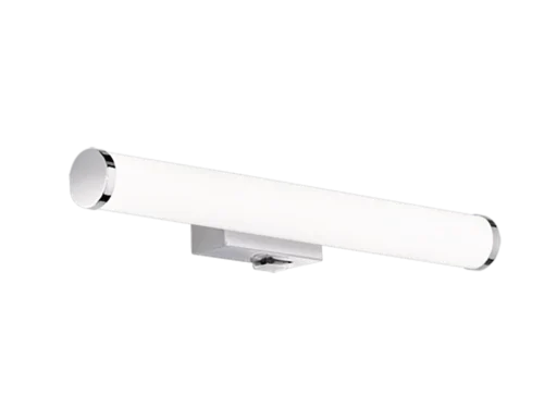 Givel chroom wandlamp met slank design en geïntegreerde LED, set van 3, voor moderne badkamerverlichting