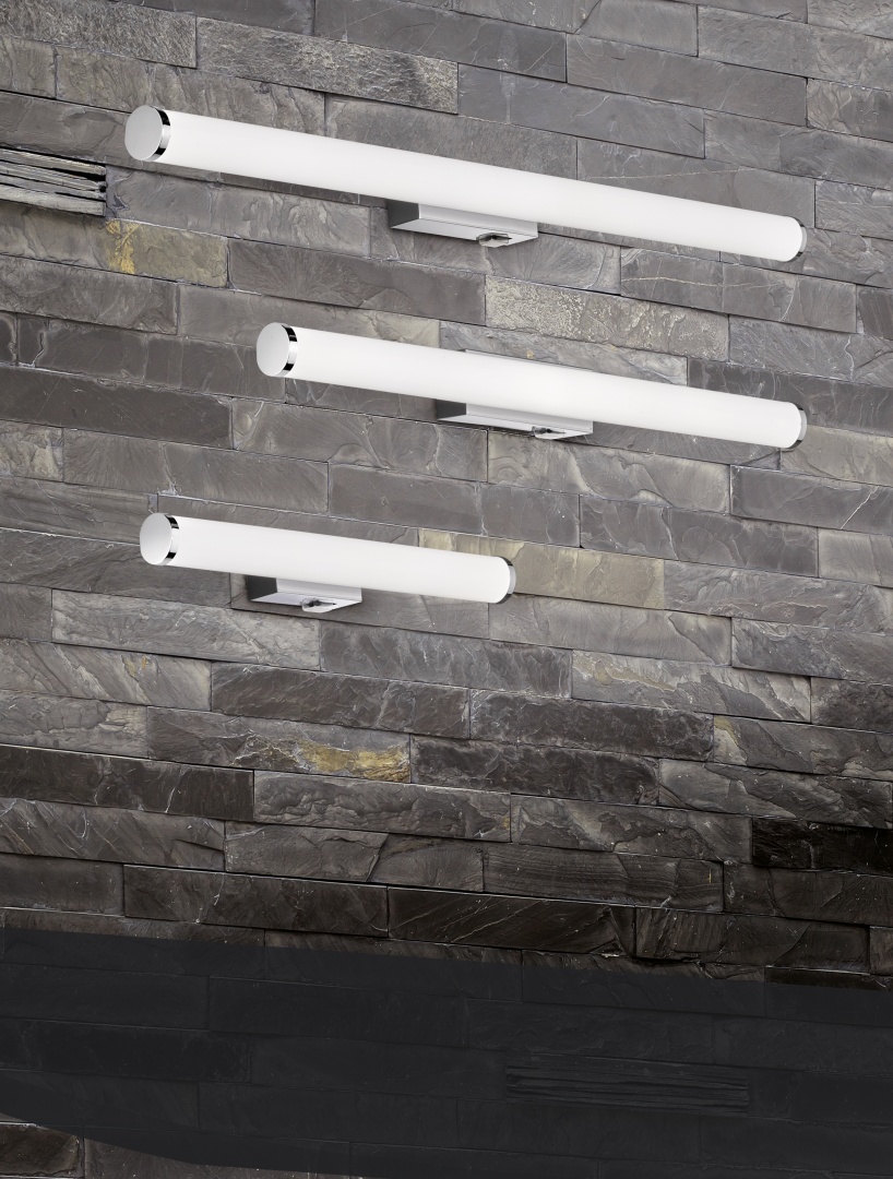Wandlamp Givel Chroom - Set van 3 - Afbeelding 2
