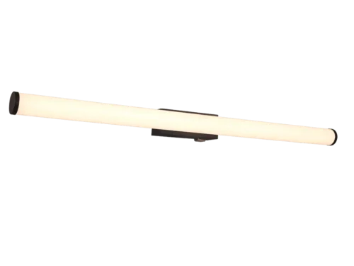 Wandlamp Sultio Mat Zwart, set van 3, strak LED-balkdesign met warm wit licht en matte afwerking