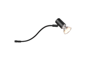 Wandlamp Bieldol Mat Zwart - Set van 3