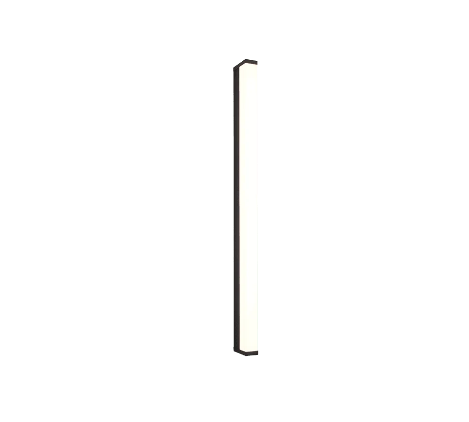 Wandlamp Vaustone Mat Zwart - Set van 3 - Afbeelding 2