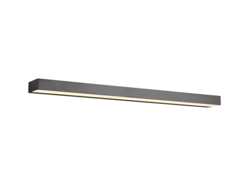 ROCCO wandlamp set van 3, matzwart aluminium met geïntegreerde LED en warm wit licht