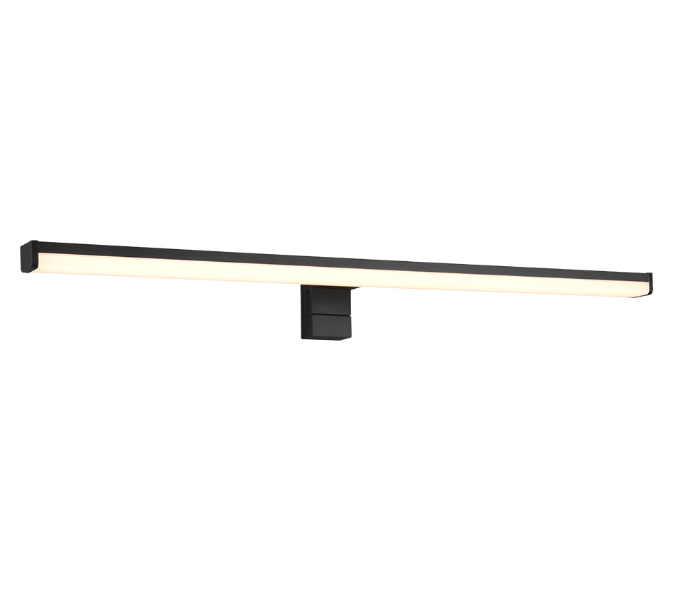 Wandlamp Nieldonte Mat Zwart - Set van 3