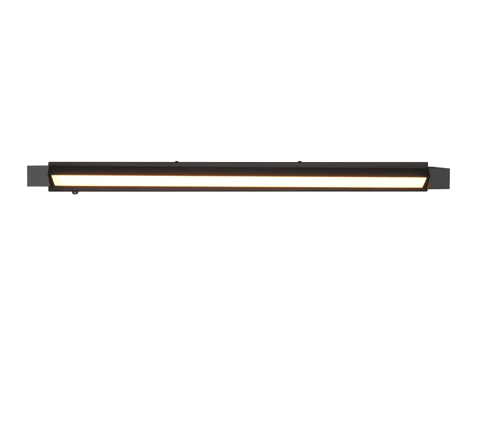 Wandlamp Sloonsena Mat Zwart - Set van 3 - Afbeelding 4