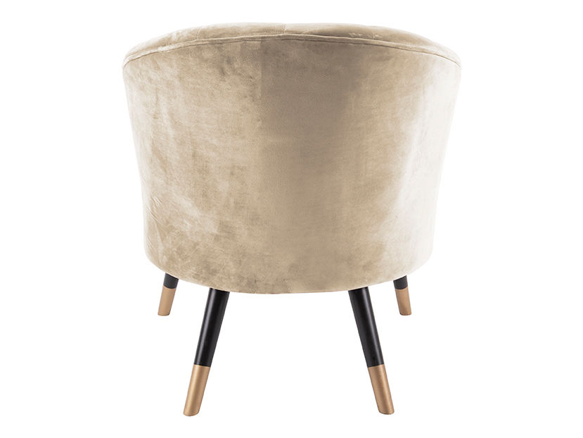 Stoel Teesonte Velvet Bruin - Afbeelding 8