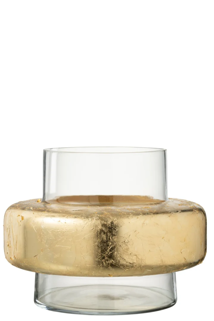 Vaas Jaussira Glas Transparant H25,5 cm - Afbeelding 2