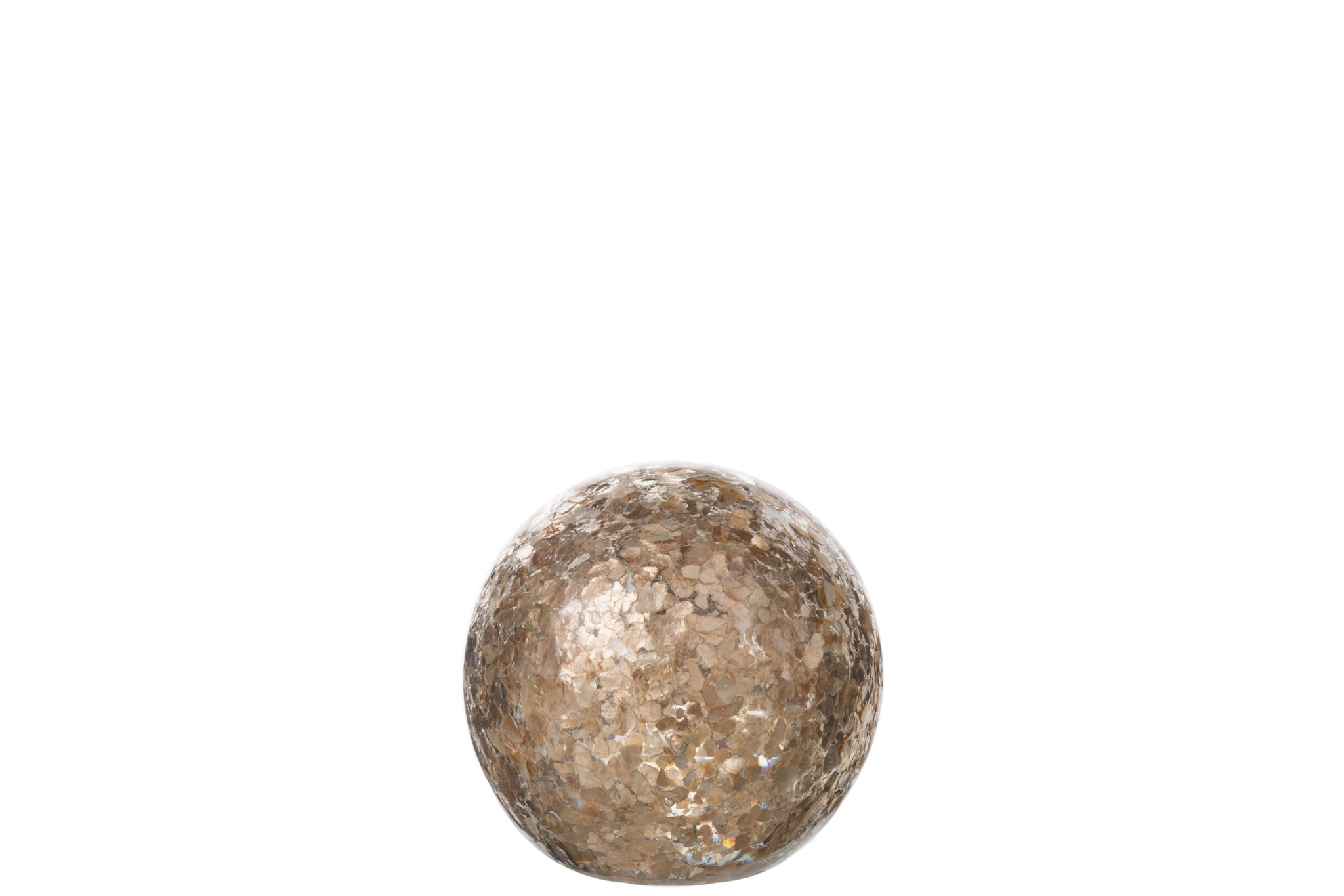 Decoratie Sloommis Glas Goud