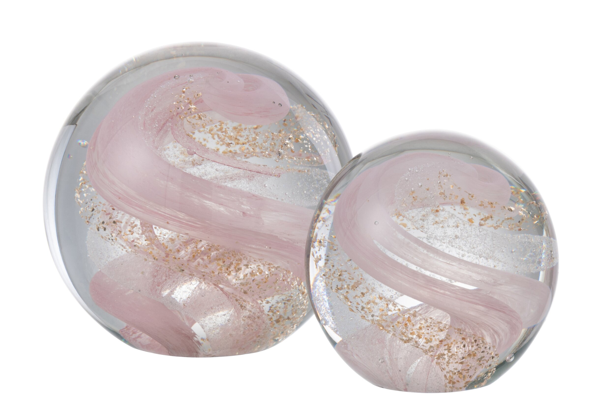 Slinger Tiesine Glas Roze