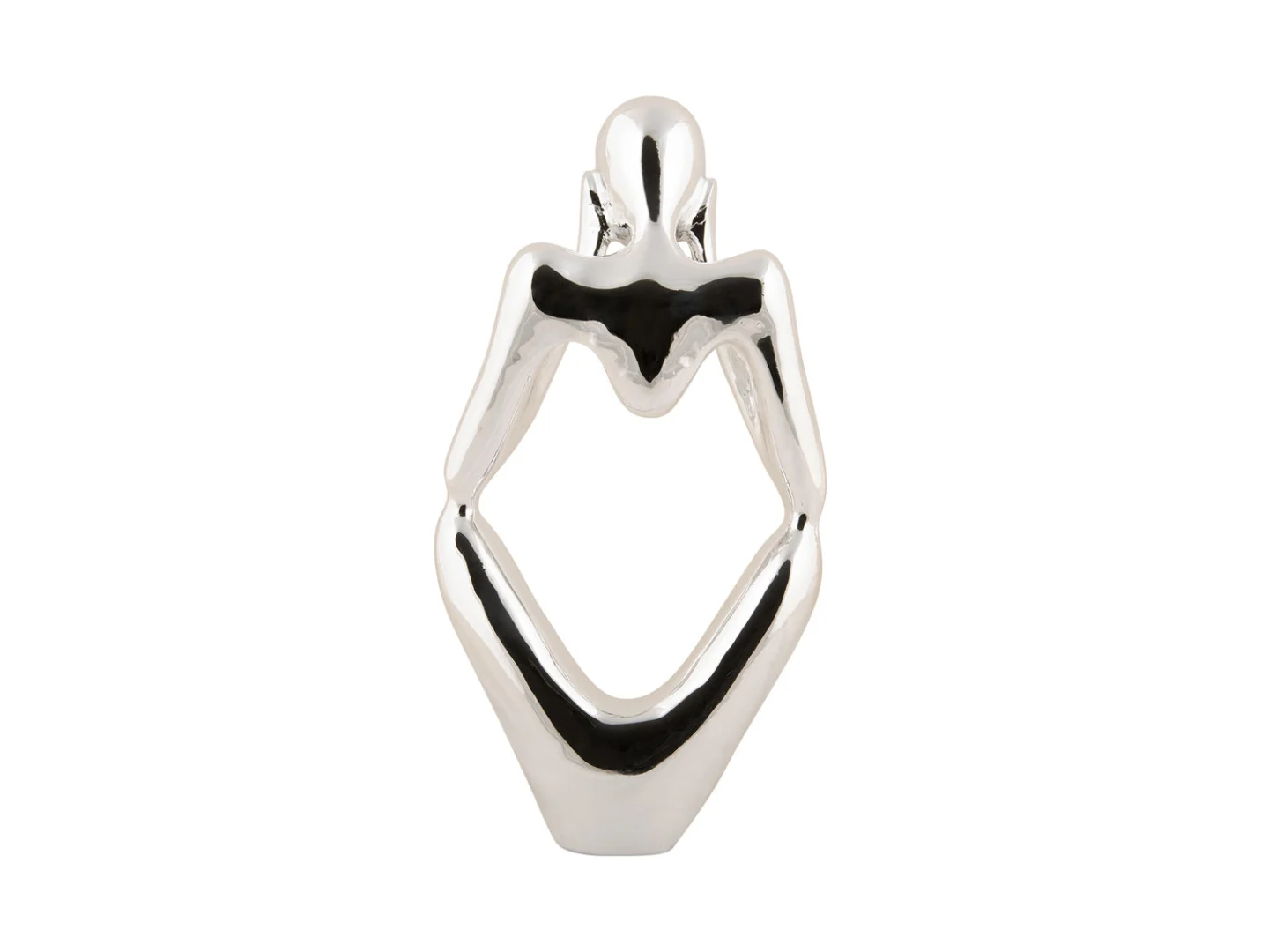 Beeld Jeirdun Polyresin Chroom H24 cm - Afbeelding 4