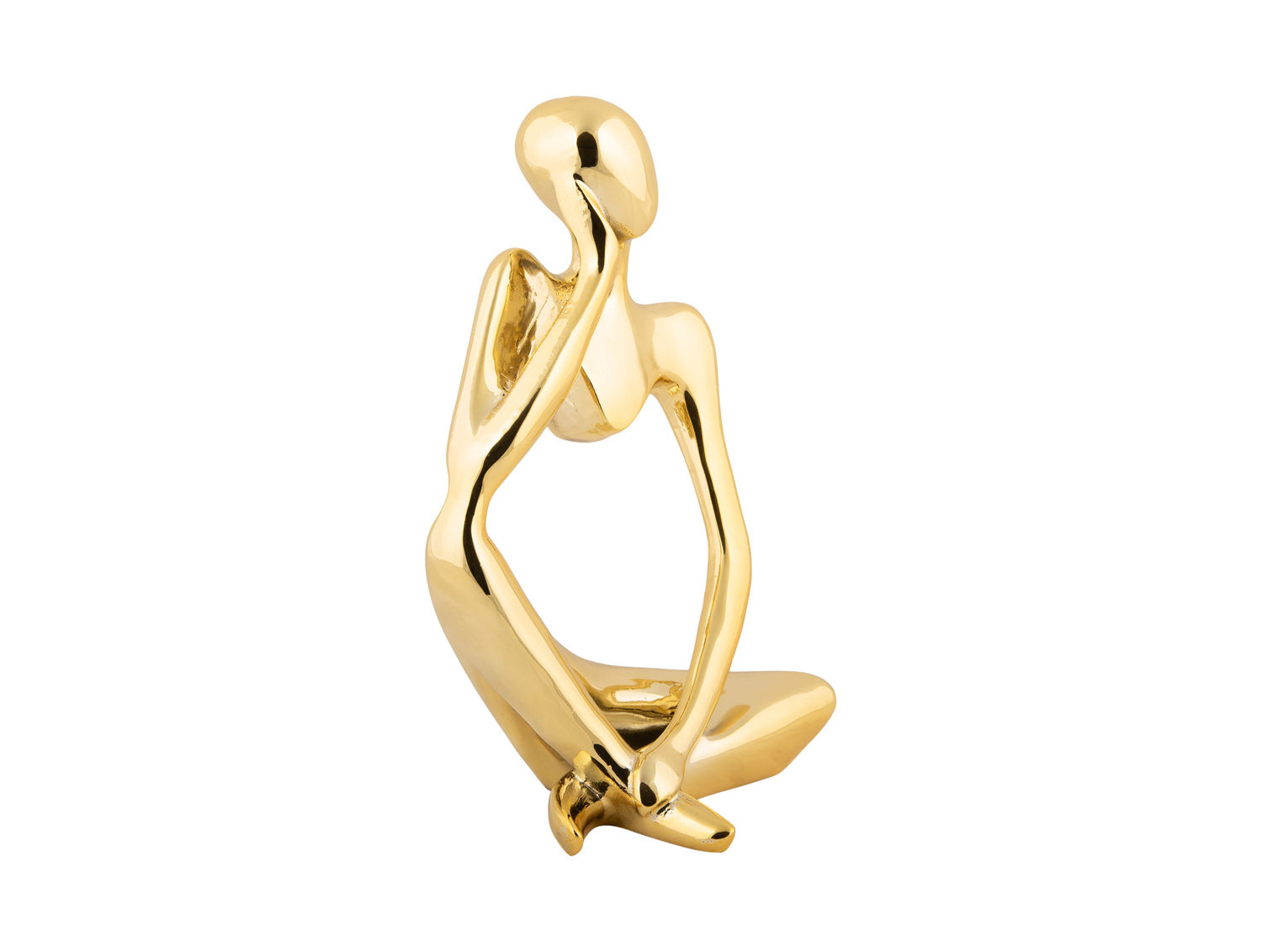 Beeld Taantero Polyresin Goud H24 cm - Afbeelding 2