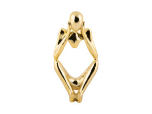 Beeld Stassik Polyresin Goud H24 cm