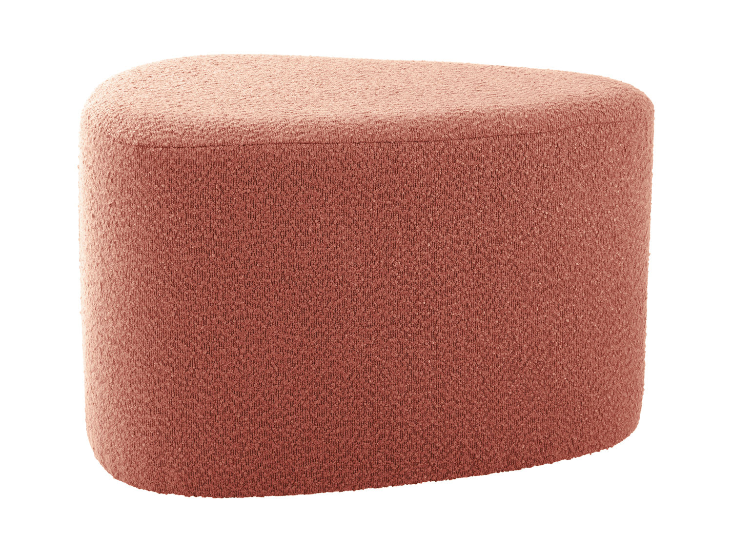 Poef Heirano Bouclé Roze - Afbeelding 2