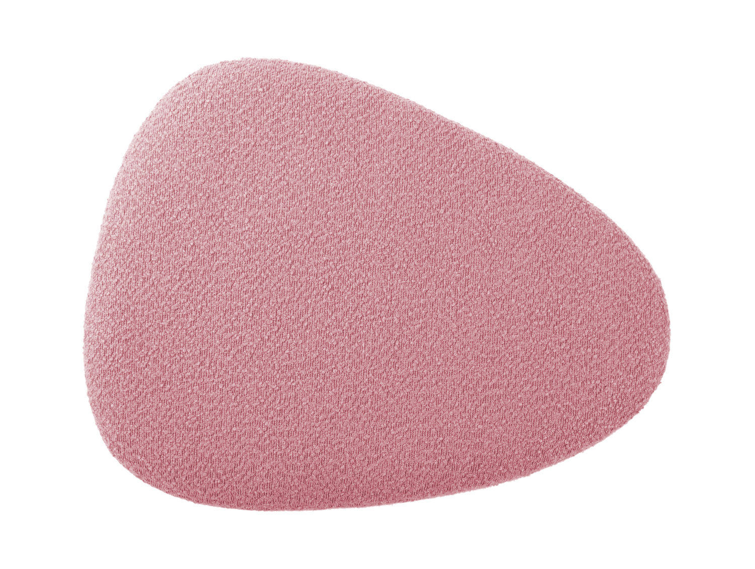 Poef Heirano Bouclé Roze - Afbeelding 3