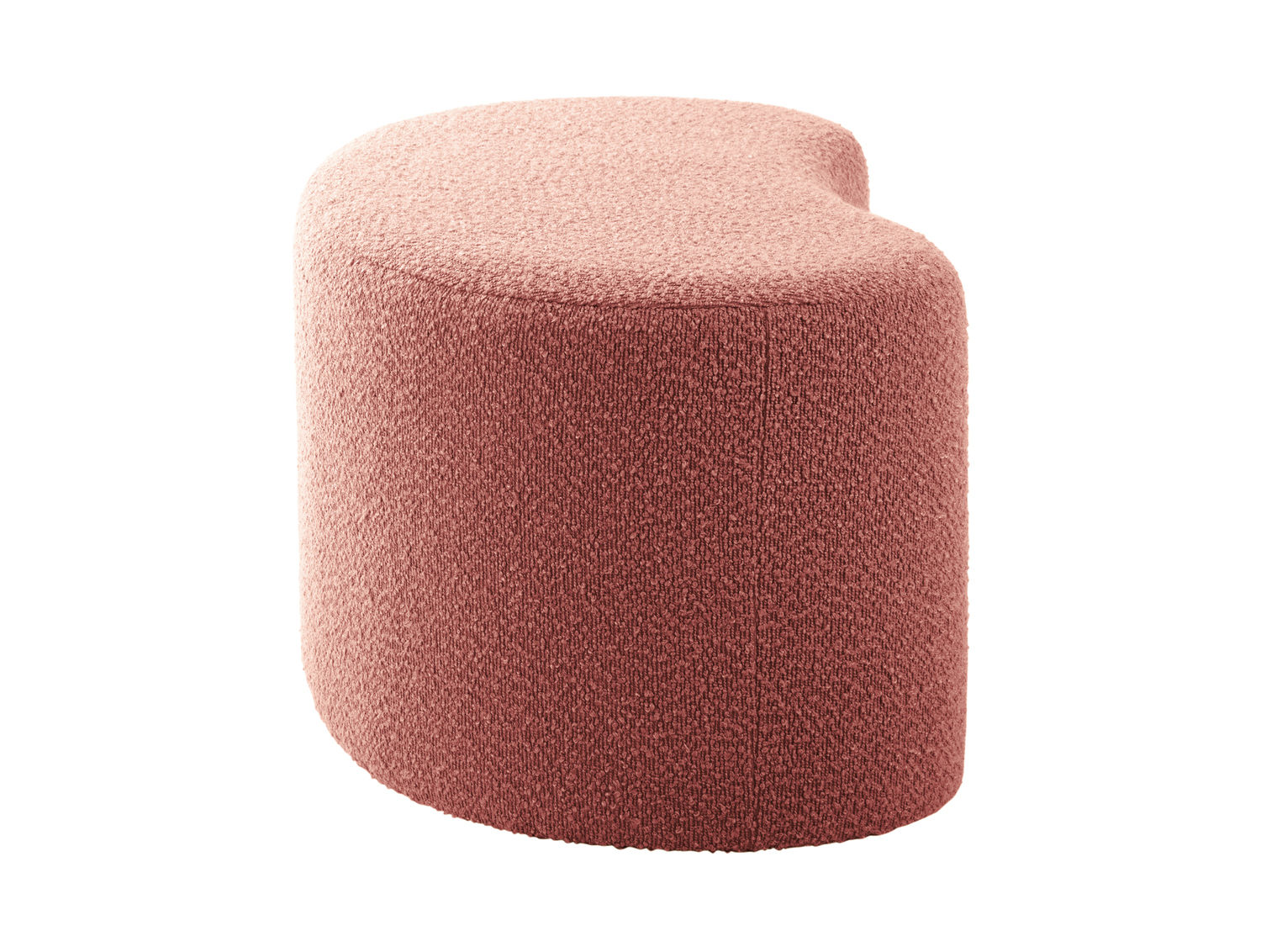 Poef Cornura Bouclé Roze - Afbeelding 3