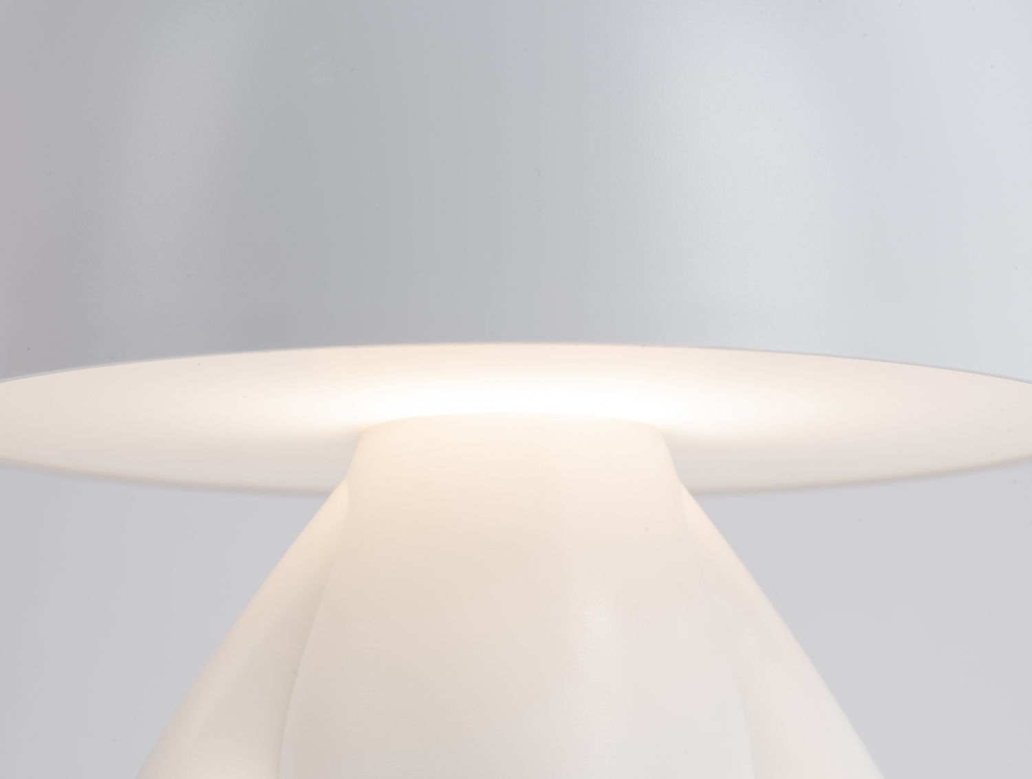 Tafellamp Hasselt Wit H27 cm - Afbeelding 3