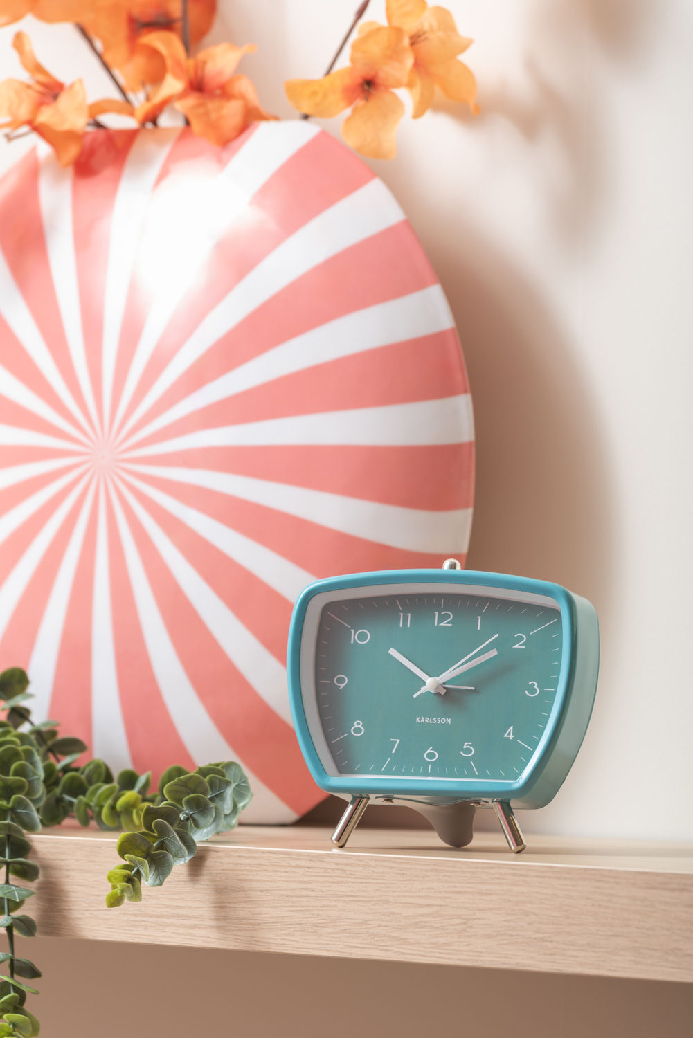 Wekker Slekine Turquoise - Afbeelding 4