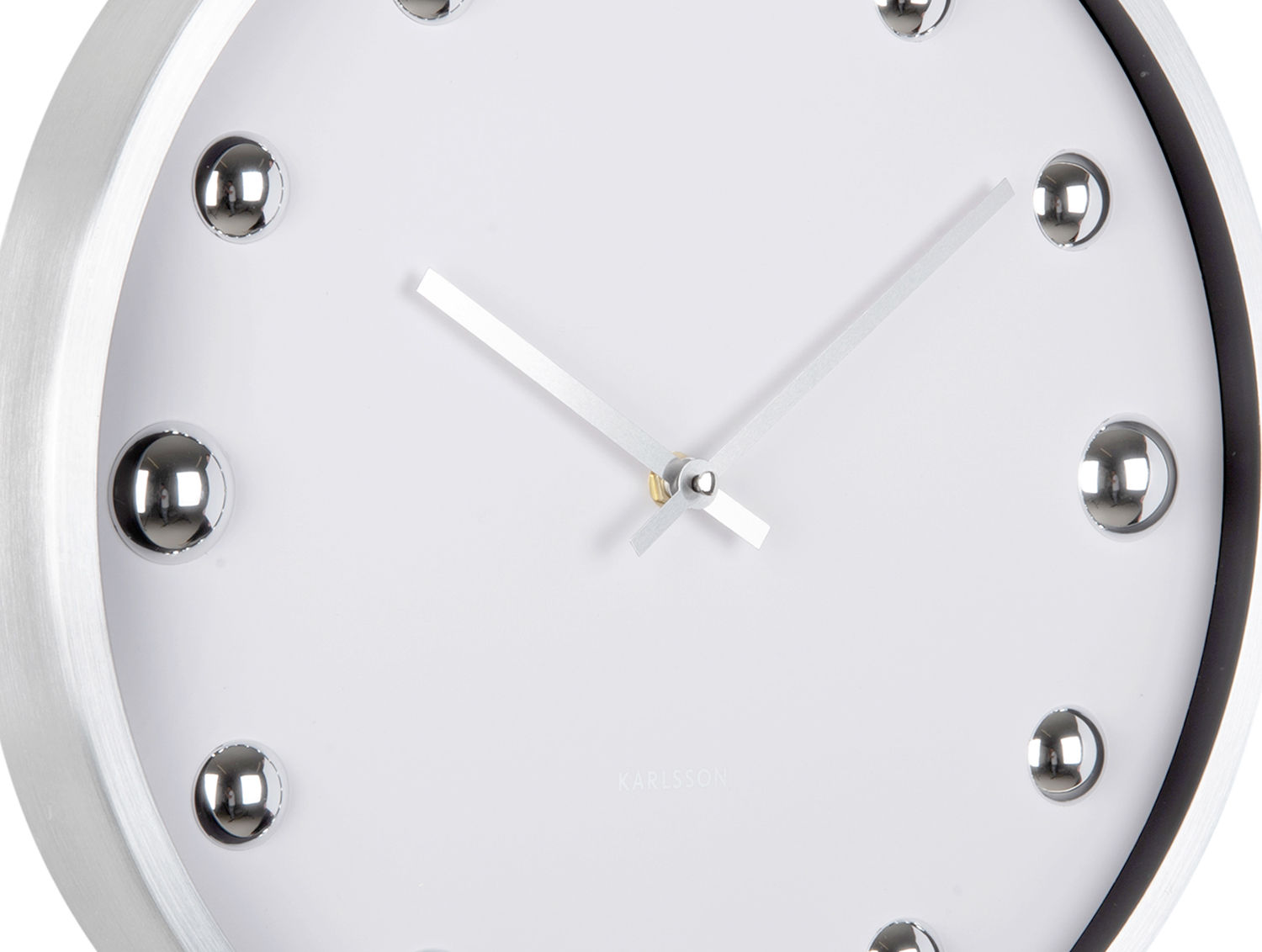 Wandklok Sodio Zilver - Afbeelding 3