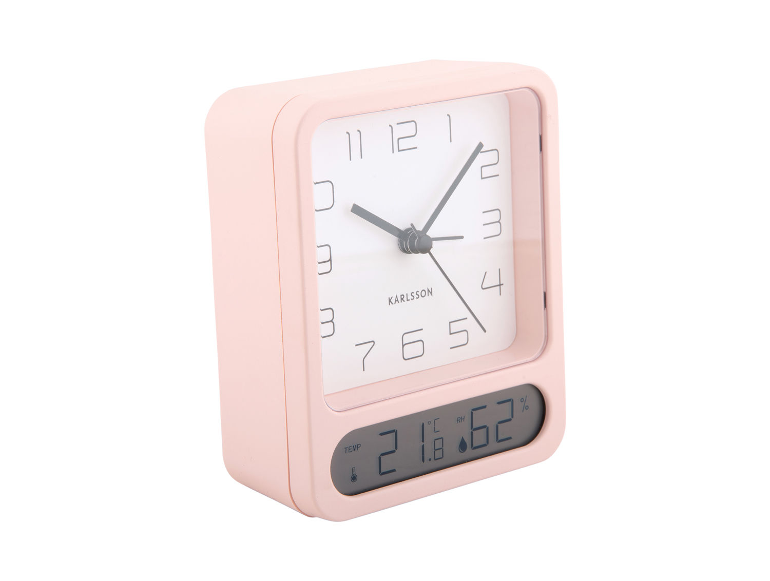 Wekker Stiemar Zacht Roze - Set van 2 - Afbeelding 2