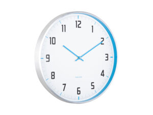 Wandklok Trotin Helder Blauw
