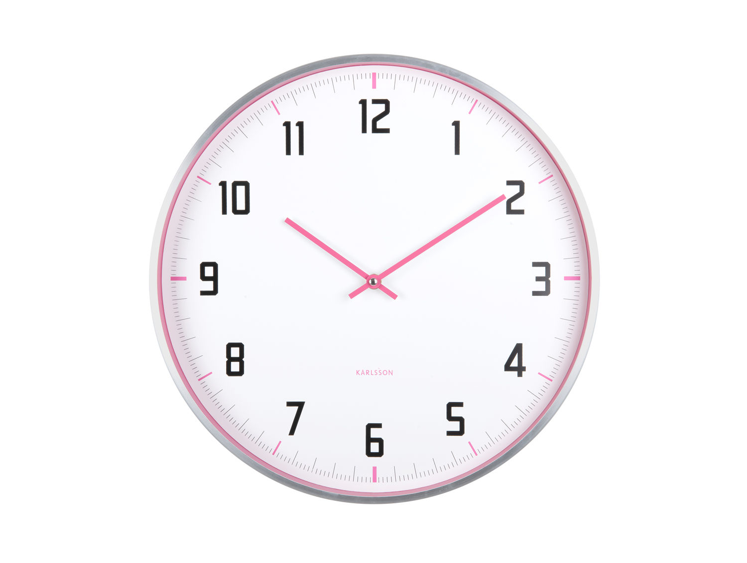 Wandklok Pandora Helder Roze - Afbeelding 2