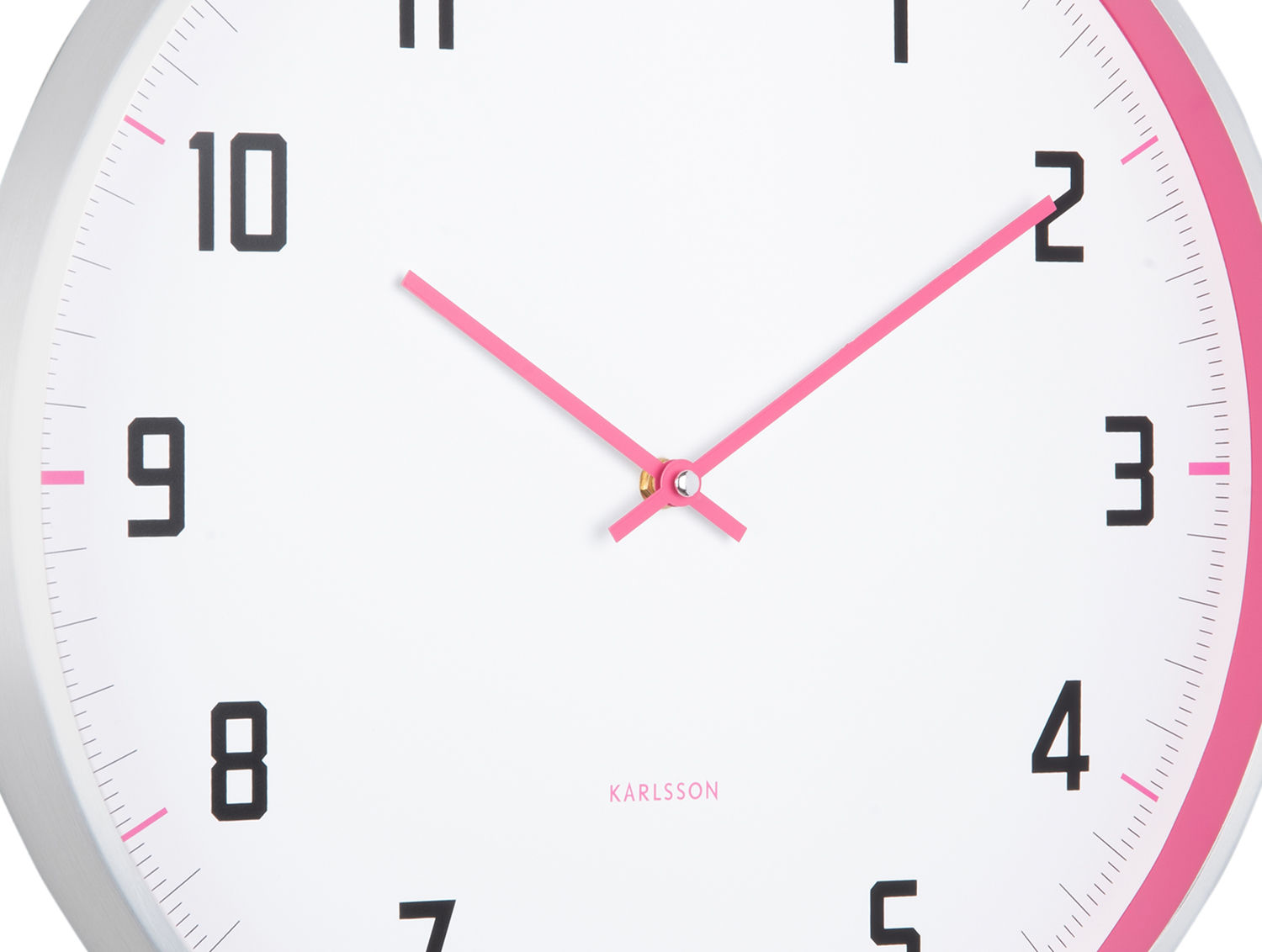 Wandklok Pandora Helder Roze - Afbeelding 3