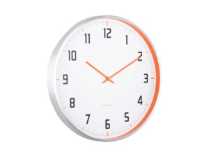 Wandklok Billes Helder Oranje