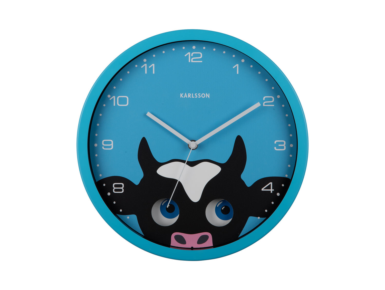 Wandklok Brieskis Blauw