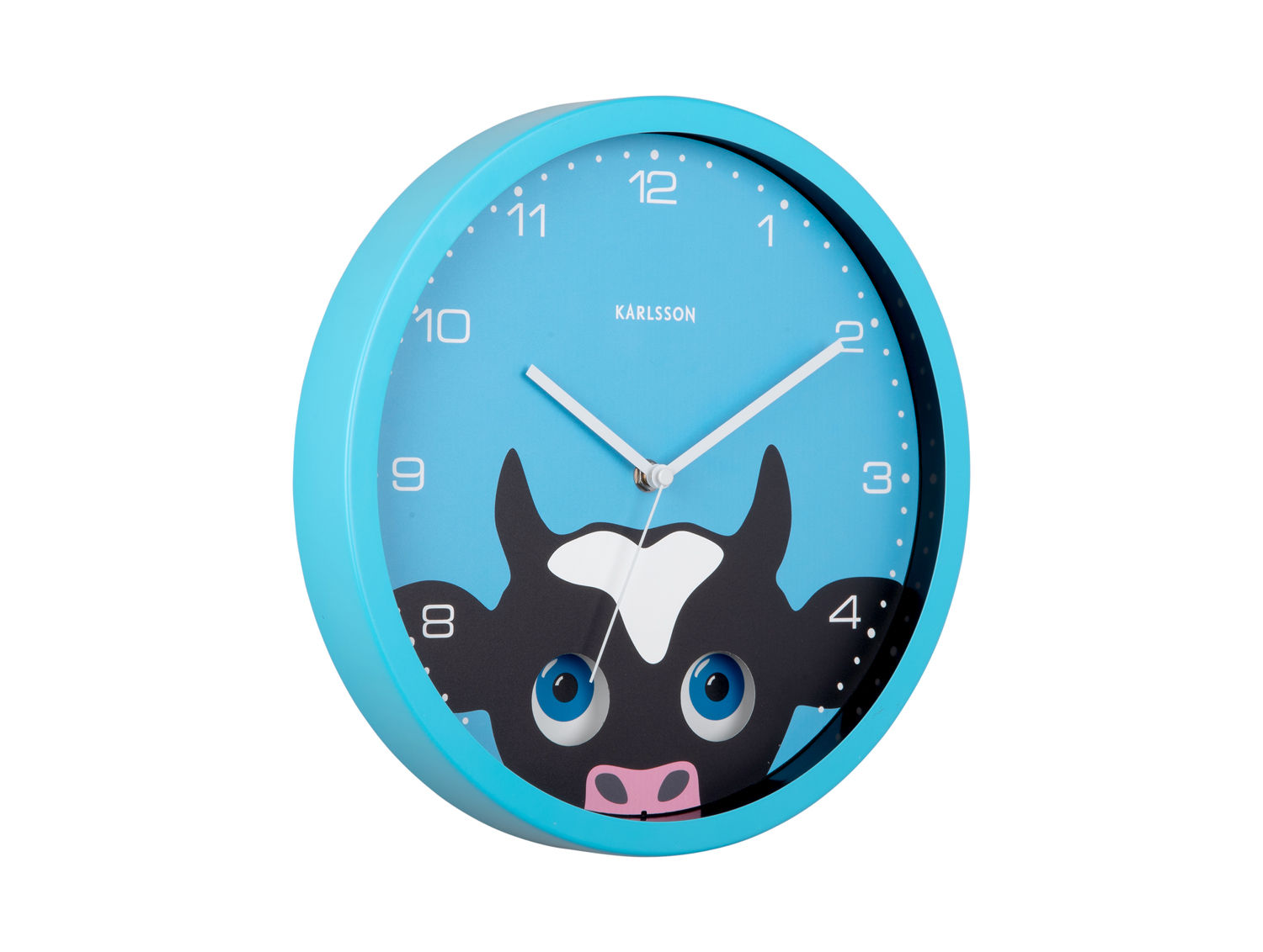Wandklok Brieskis Blauw - Afbeelding 2