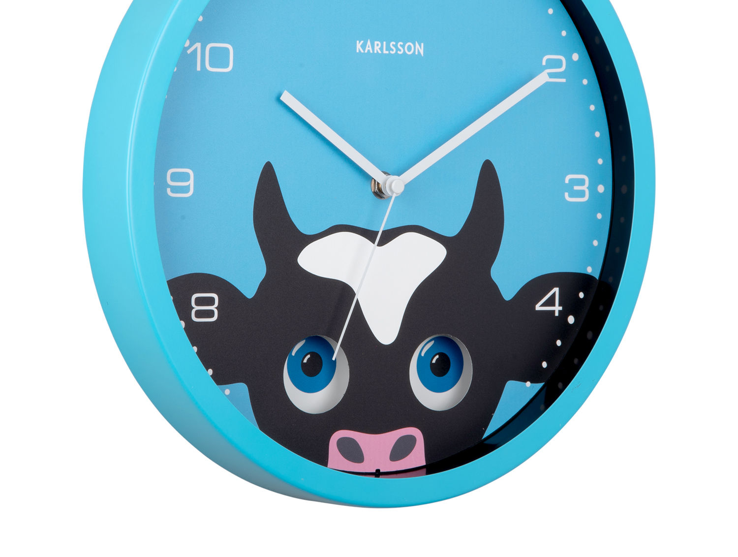 Wandklok Brieskis Blauw - Afbeelding 3