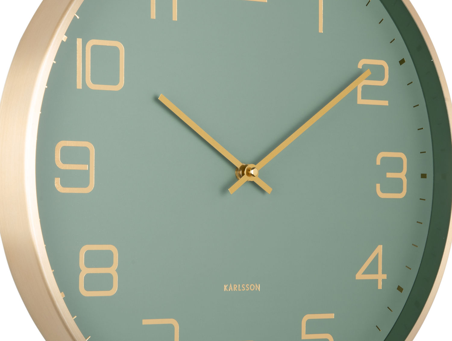 Wandklok Loonnak Groen - Afbeelding 3