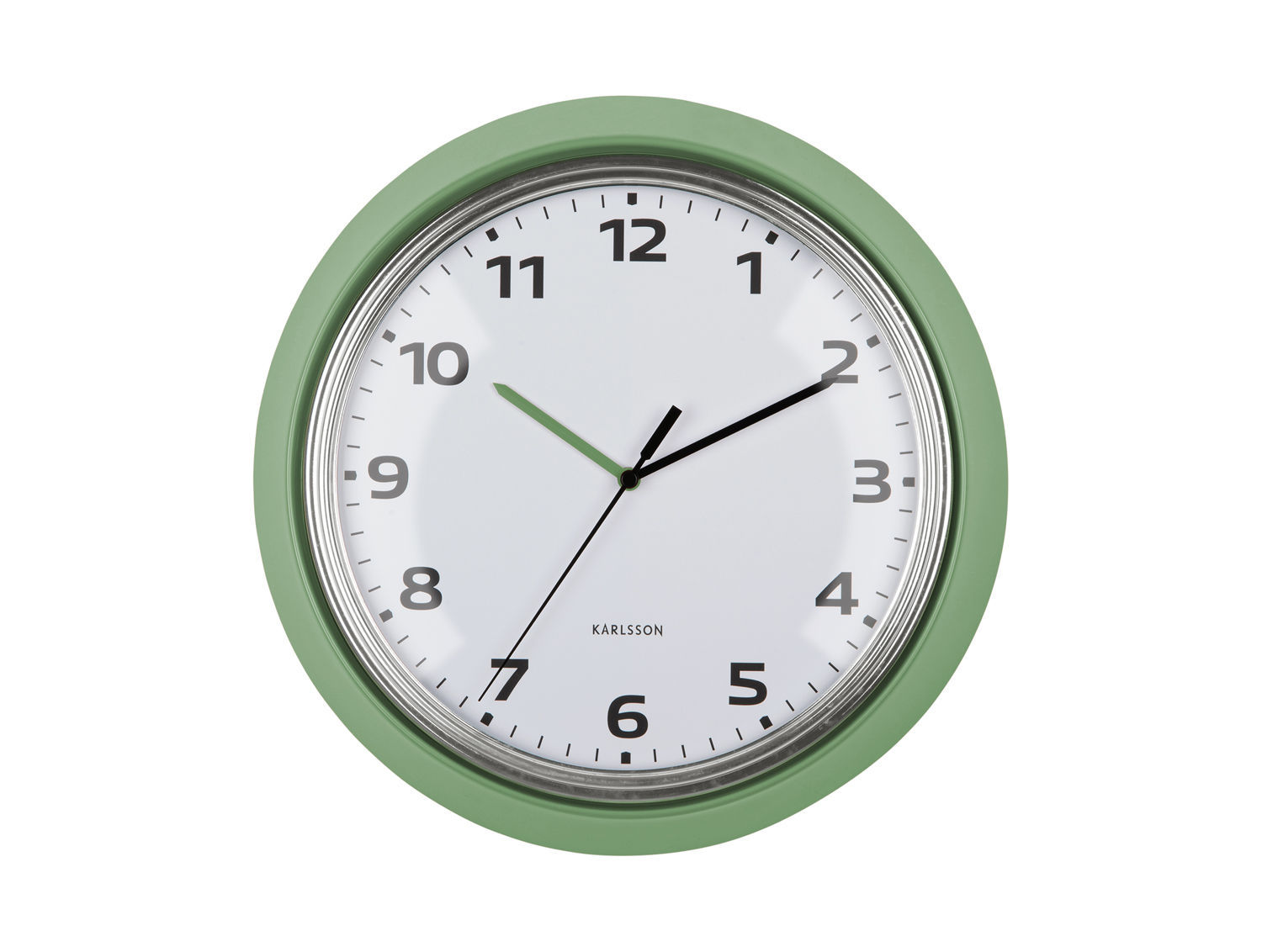 Wandklok Kleessum Groen - Afbeelding 2