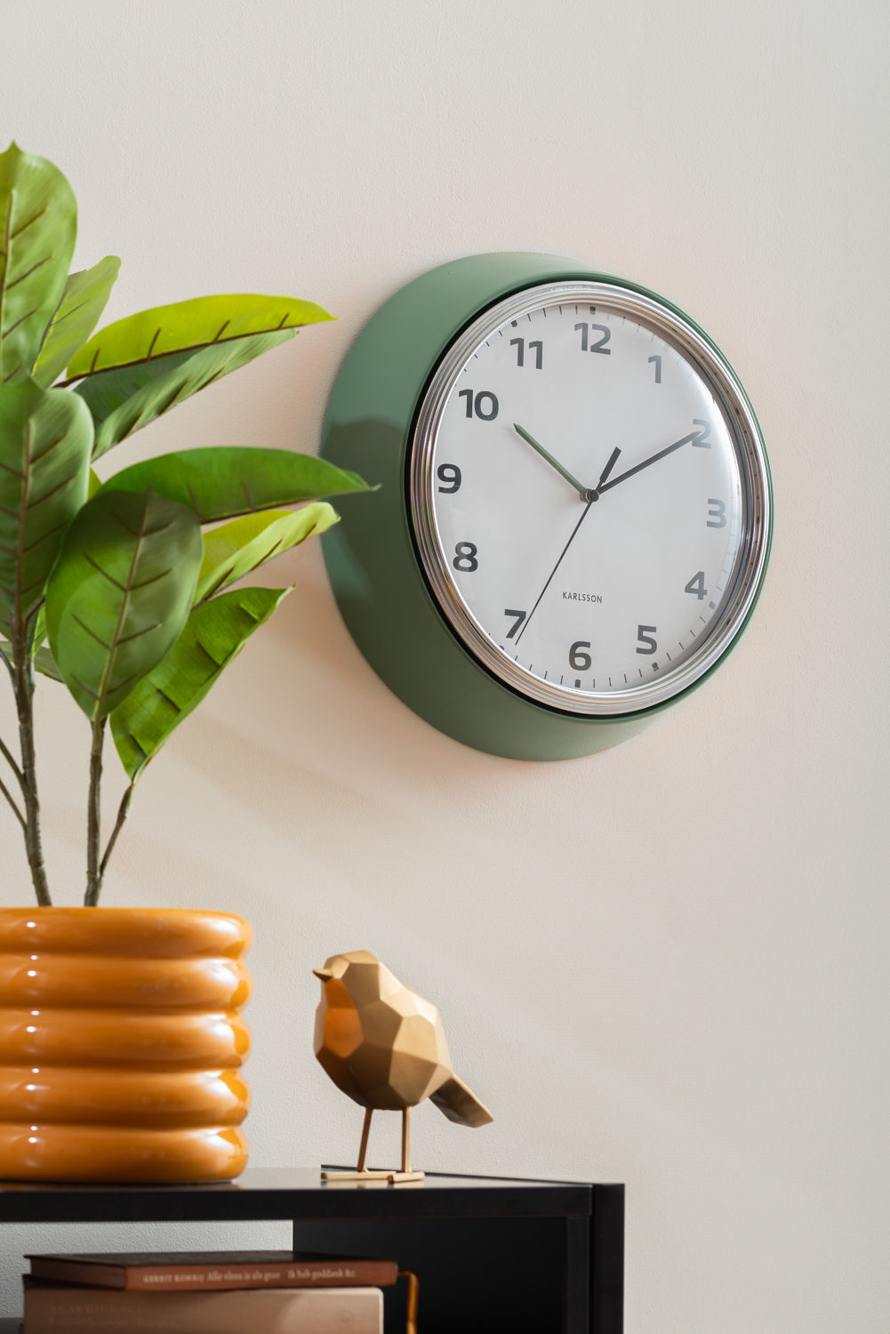 Wandklok Kleessum Groen - Afbeelding 4