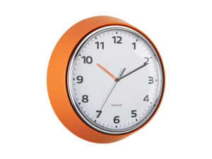 Wandklok Koonino Helder Oranje