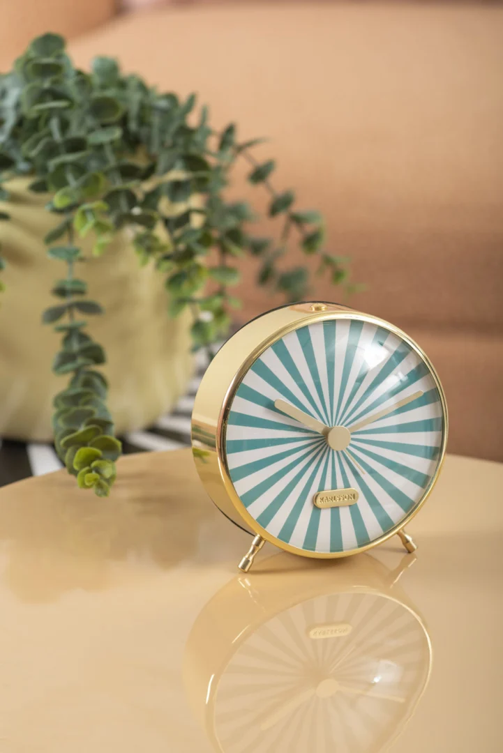 Wekker Brordesta Turquoise - Afbeelding 4