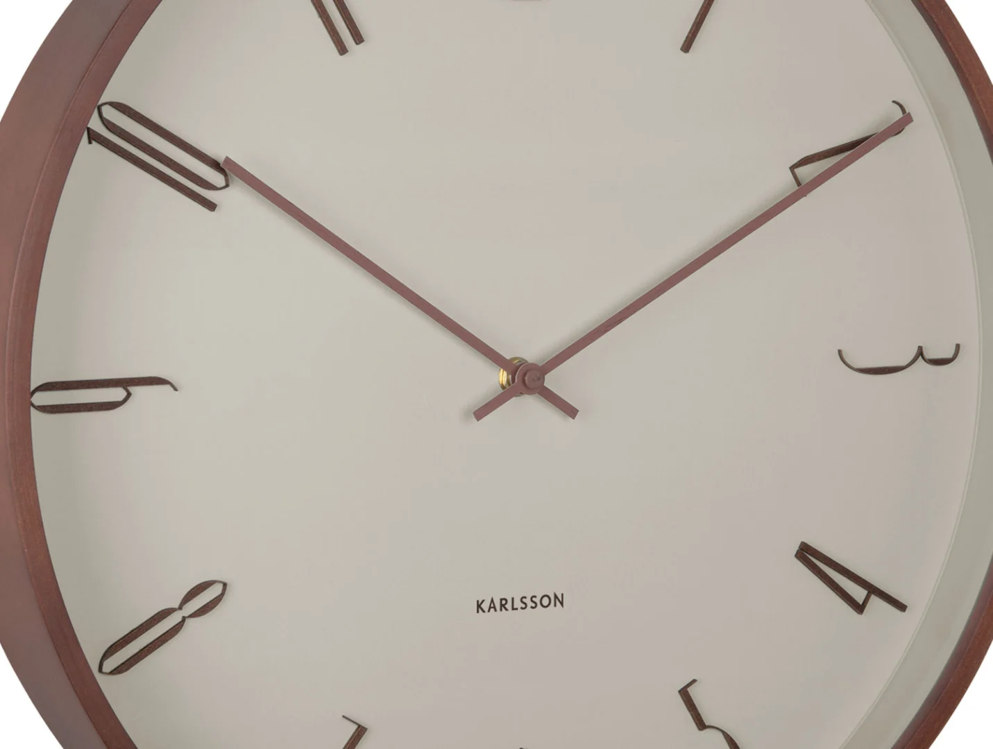 Wandklok Zaasten Warm Grijs - Afbeelding 3