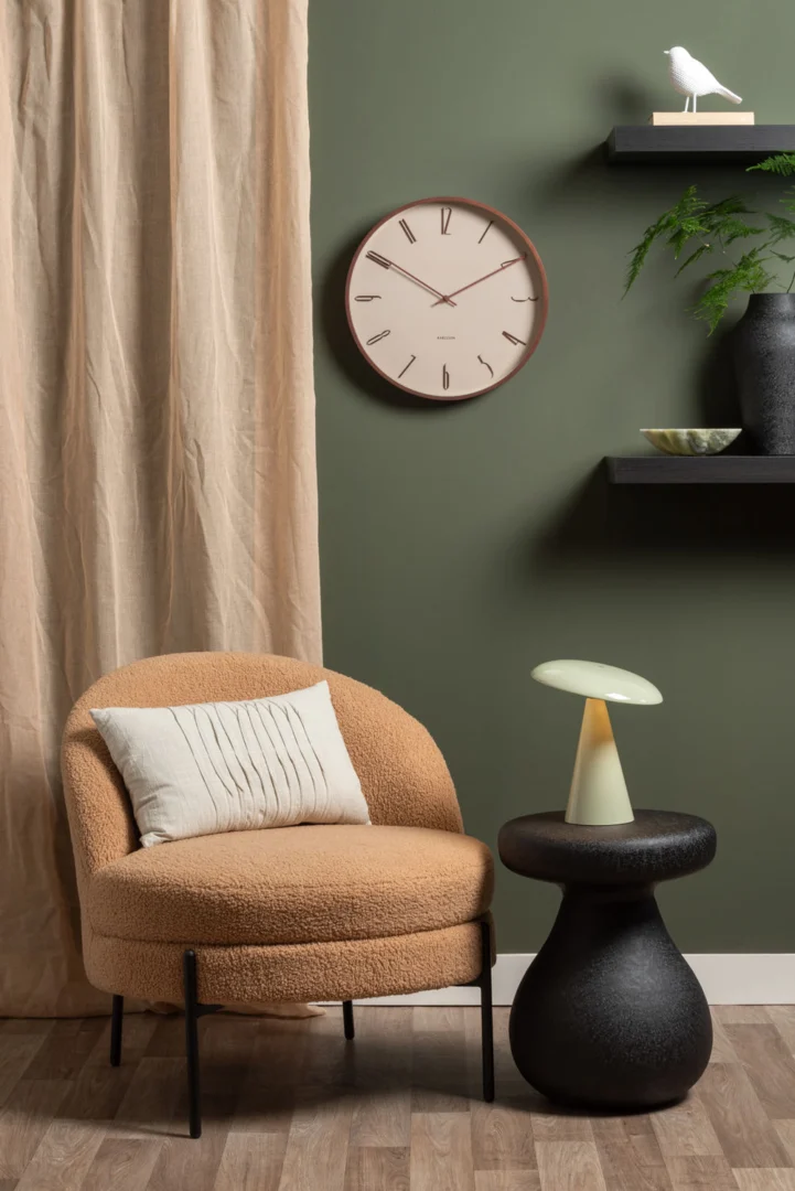 Wandklok Zaasten Warm Grijs - Afbeelding 4