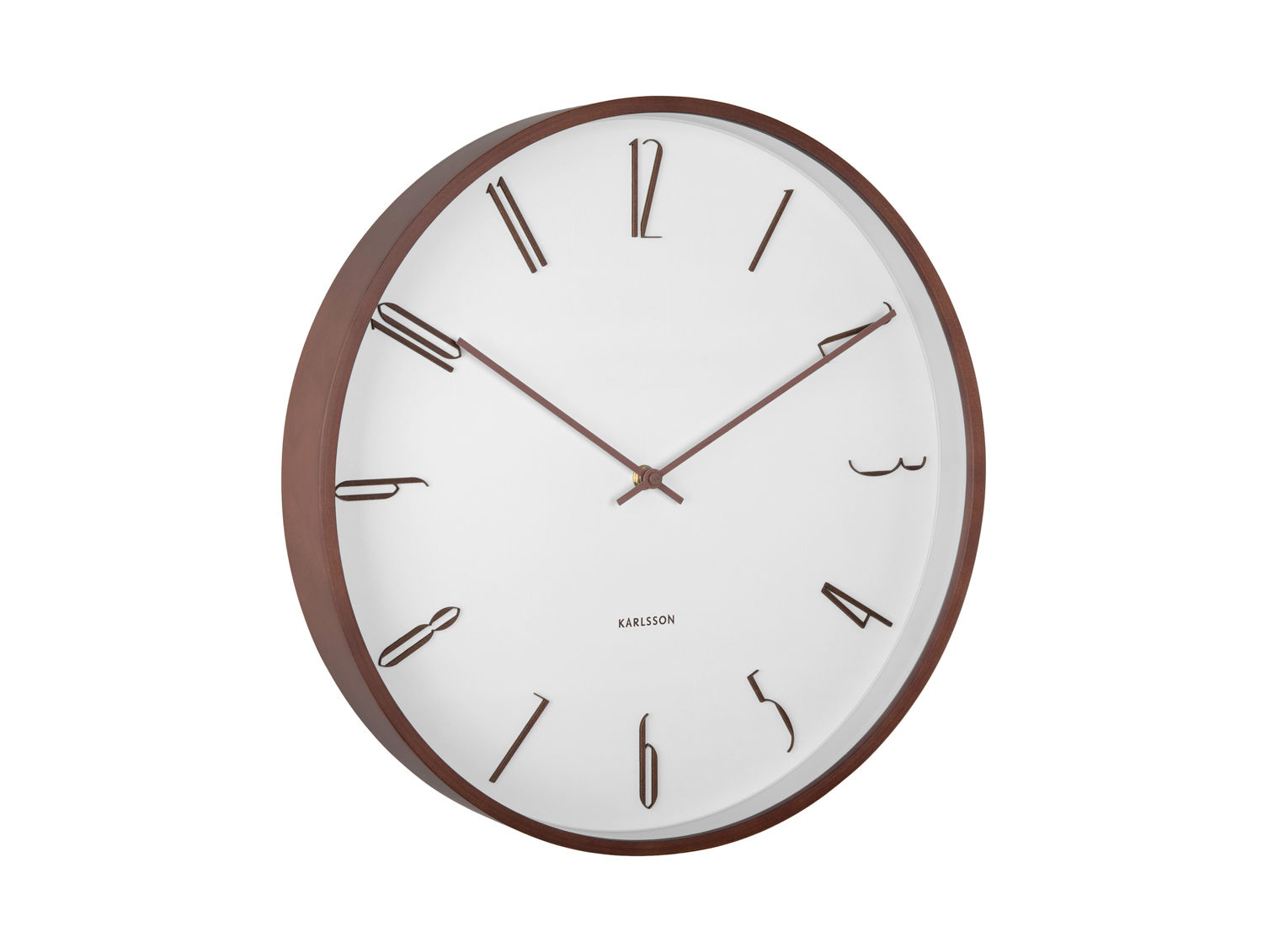 Wandklok Senir Wit - Afbeelding 2