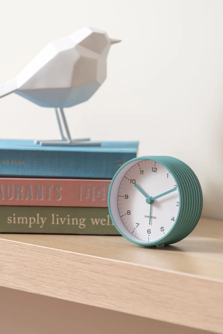 Wekker Jukin Turquoise - Afbeelding 4