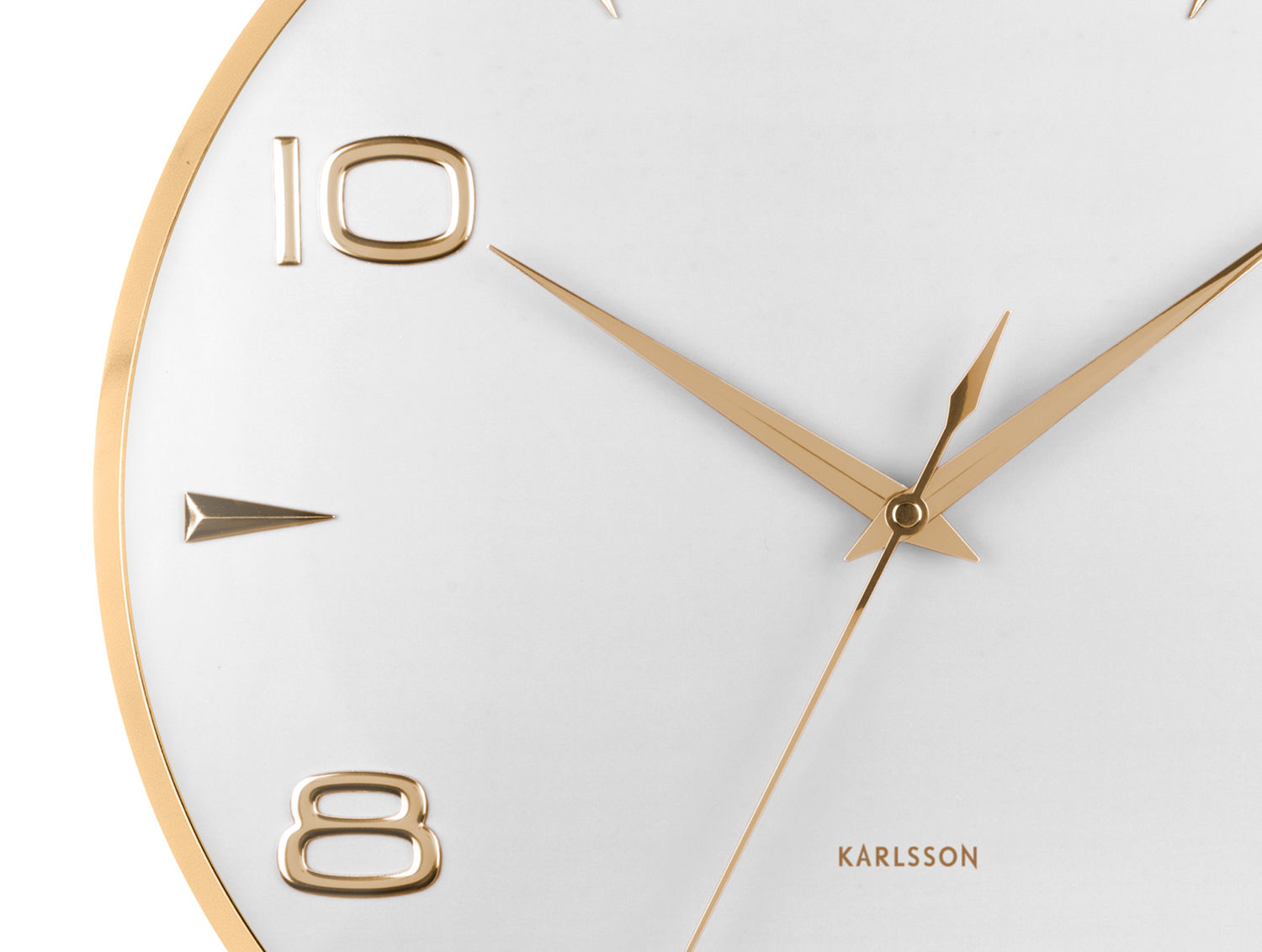 Wandklok Soltun Wit - Afbeelding 3