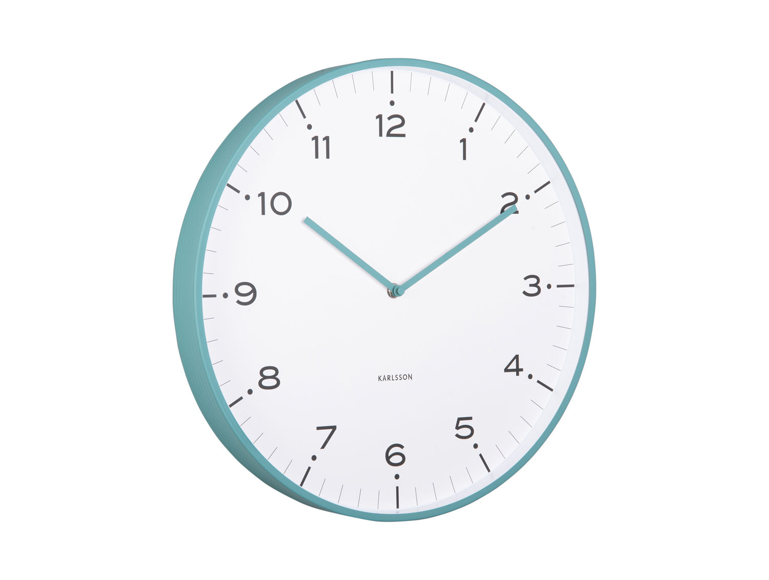 Wandklok Veetine Turquoise