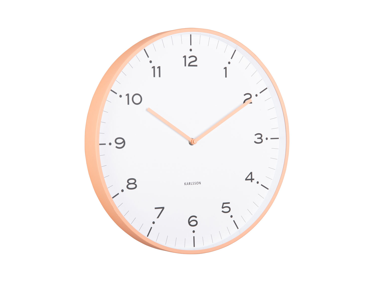 Wandklok Ludes Oranje