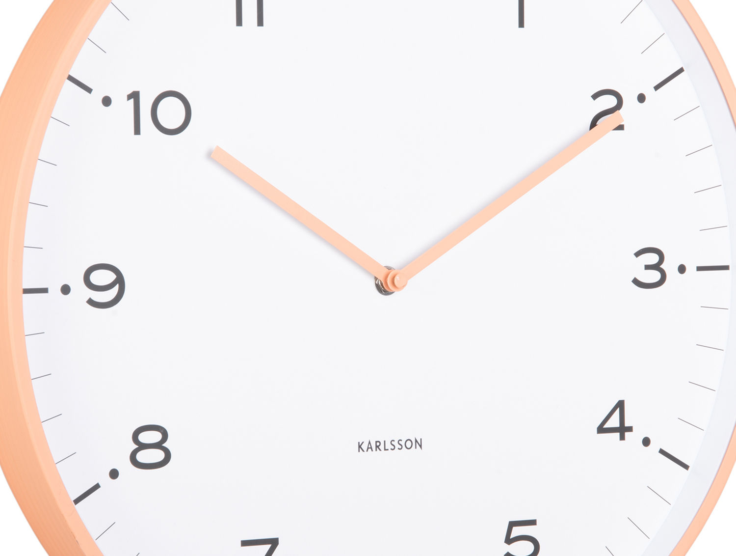 Wandklok Ludes Oranje - Afbeelding 3