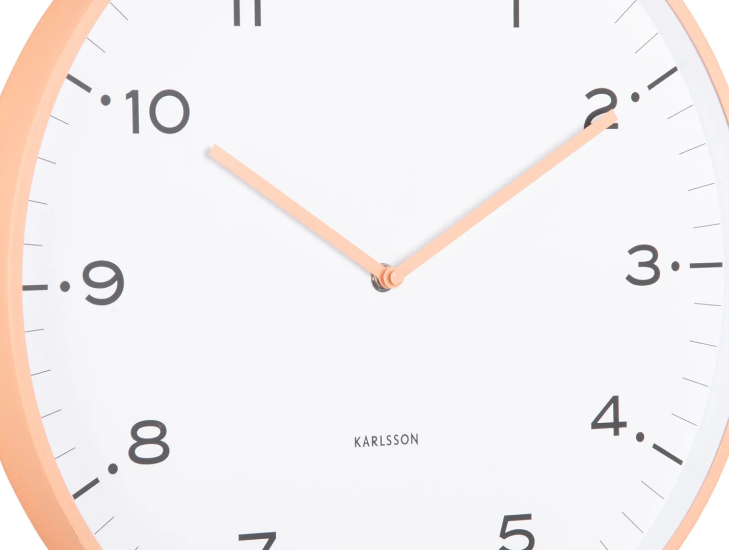 Wandklok Ludes Oranje - Afbeelding 3