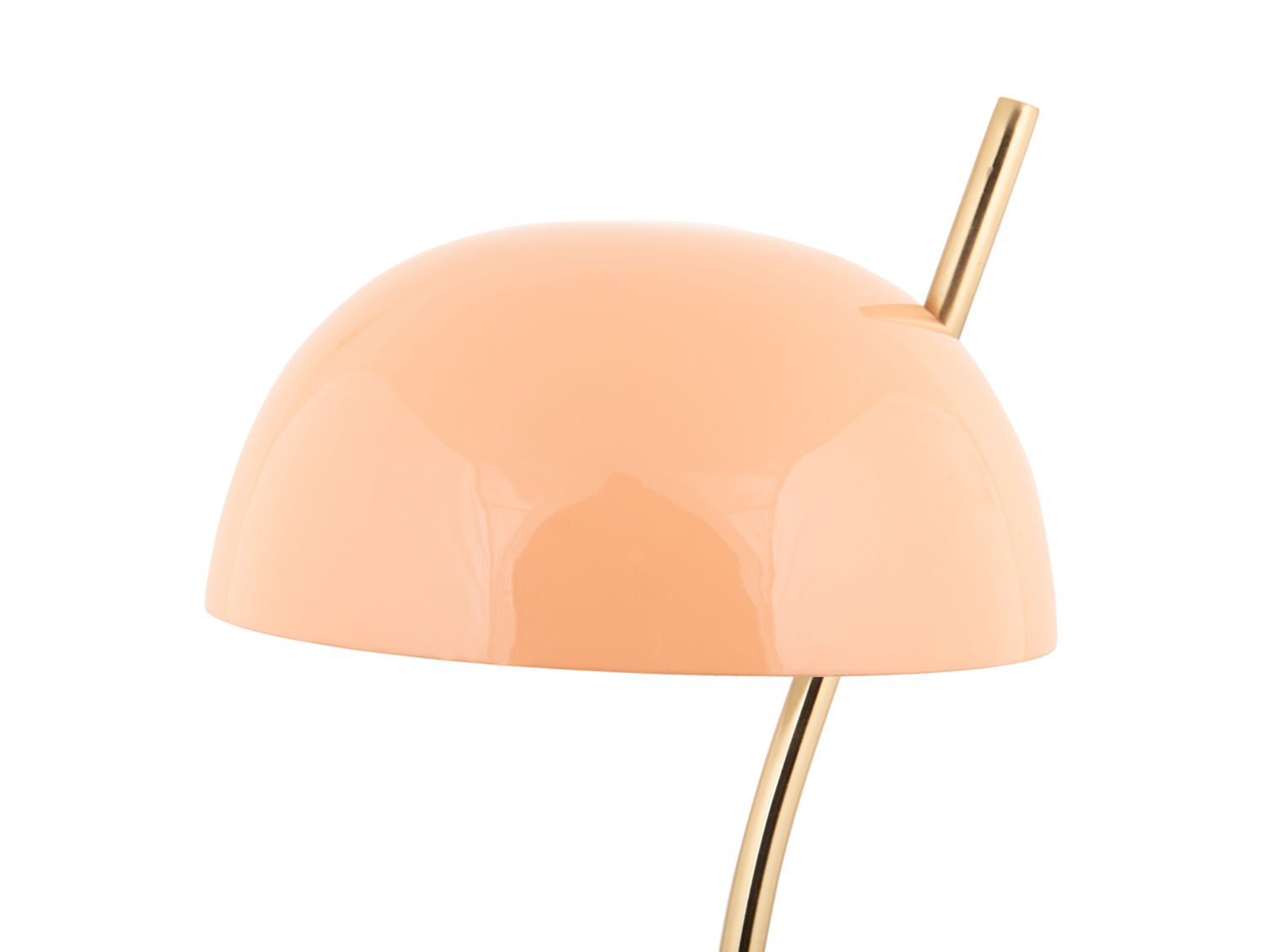 Tafellamp Fuser Oranje H55 cm - Afbeelding 2