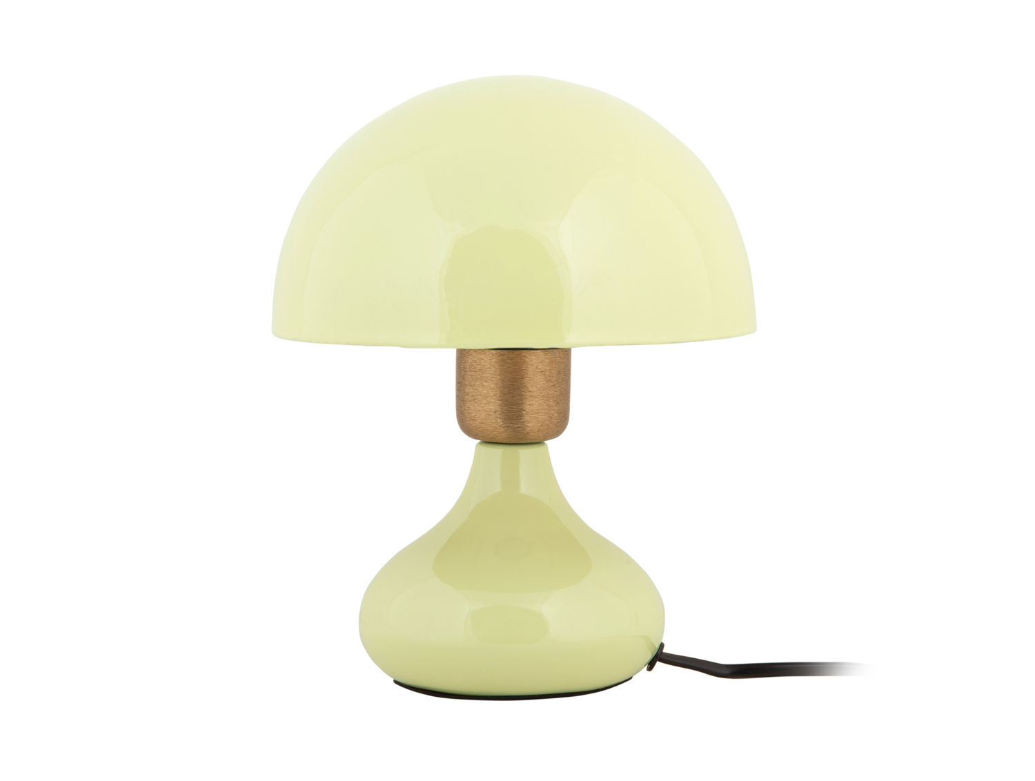 Tafellamp Skulve Groen van Leitmotiv met speelse vorm en matcha groene emaille afwerking